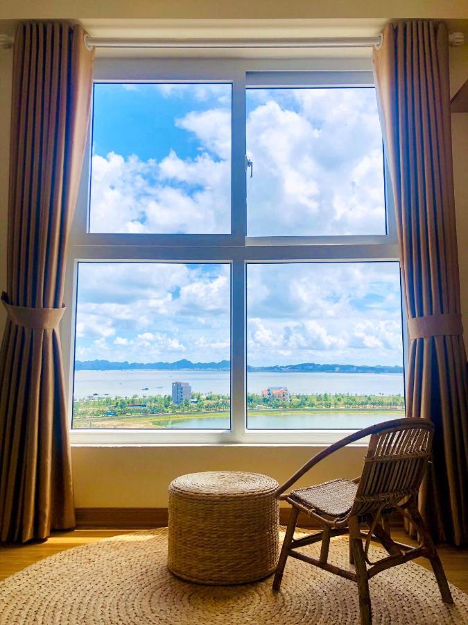 Bunhomestay ☆ Sea-View Bedroom 3Br/Apt☆Netflix+Pool☆Near Harbour 하롱 외부 사진