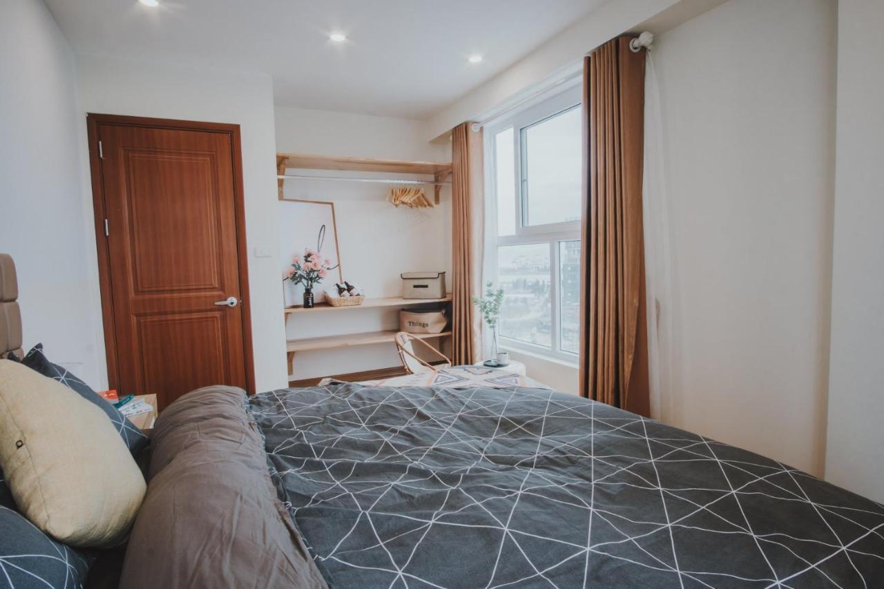 Bunhomestay ☆ Sea-View Bedroom 3Br/Apt☆Netflix+Pool☆Near Harbour 하롱 외부 사진