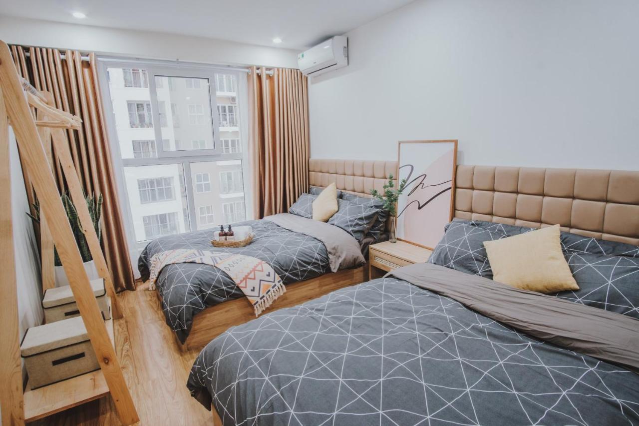 Bunhomestay ☆ Sea-View Bedroom 3Br/Apt☆Netflix+Pool☆Near Harbour 하롱 외부 사진