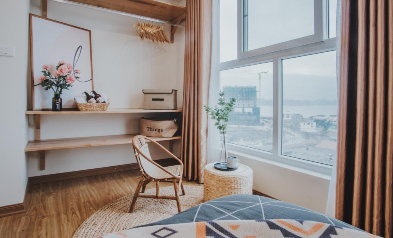 Bunhomestay ☆ Sea-View Bedroom 3Br/Apt☆Netflix+Pool☆Near Harbour 하롱 외부 사진
