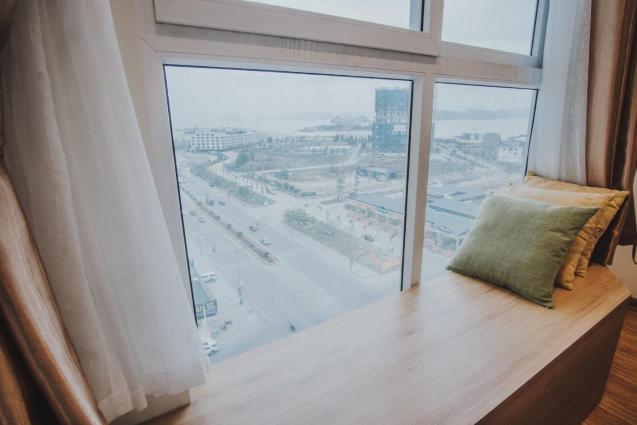 Bunhomestay ☆ Sea-View Bedroom 3Br/Apt☆Netflix+Pool☆Near Harbour 하롱 외부 사진