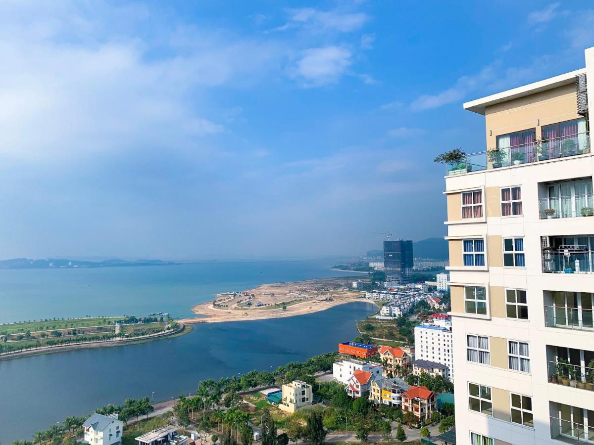Bunhomestay ☆ Sea-View Bedroom 3Br/Apt☆Netflix+Pool☆Near Harbour 하롱 외부 사진